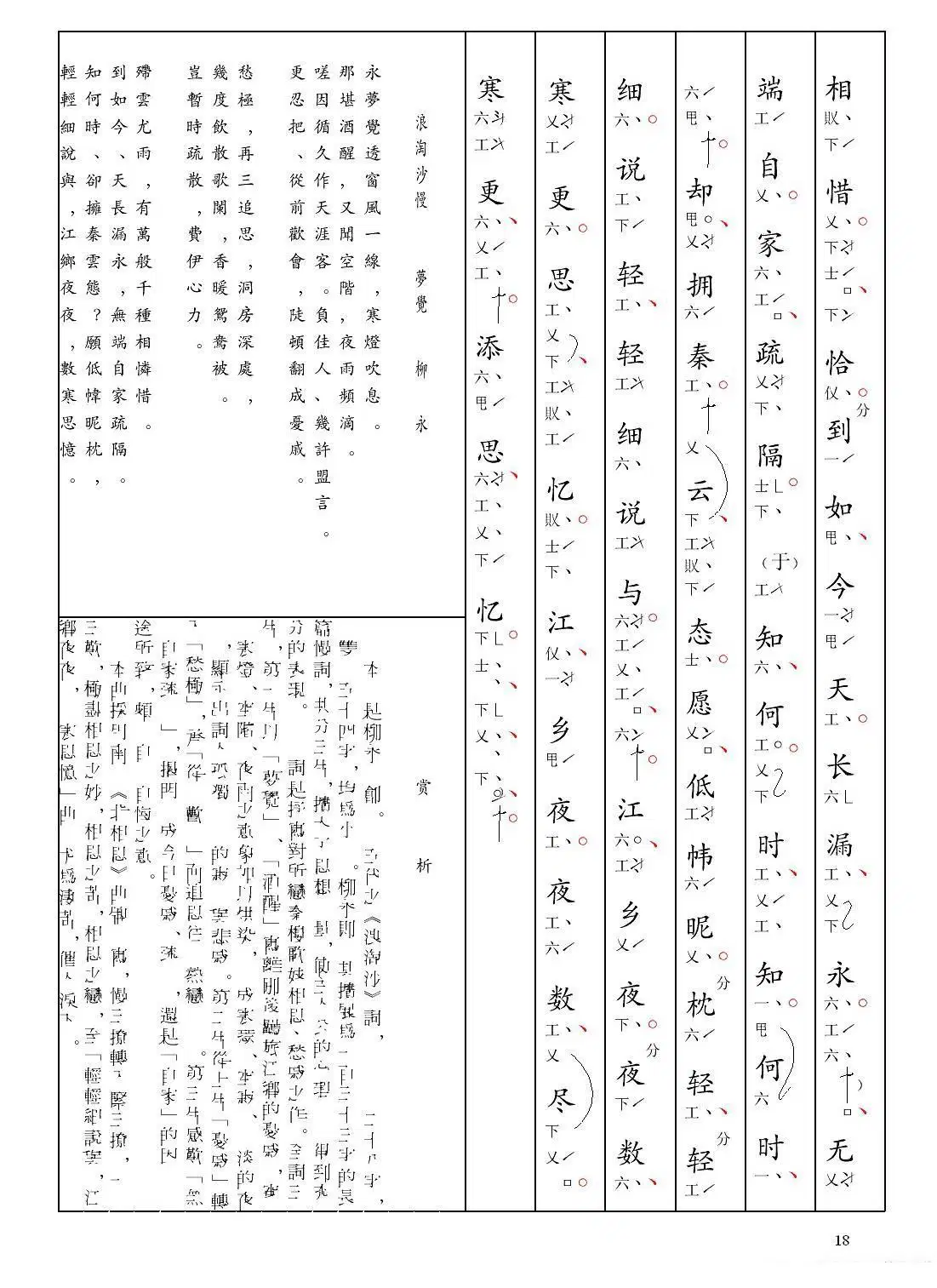 《[南音工X谱] 浪淘沙慢 梦觉 柳永  北相思》戏曲谱（第2页）